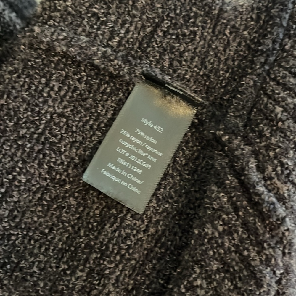 Barefoot Dreams open shawl cardigan with pockets - Picture 4 of 4